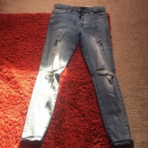 H&M relaxed skinny jeans